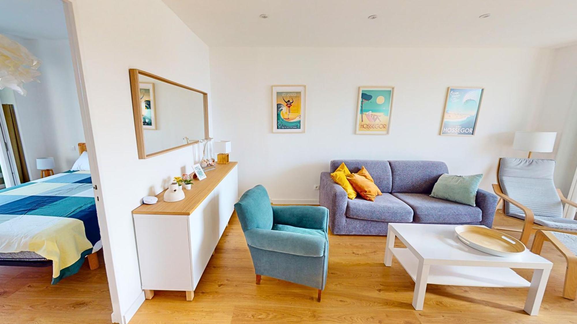 Sable - Appartement Renove Pour 4 Personnes Soorts-Hossegor Exterior photo